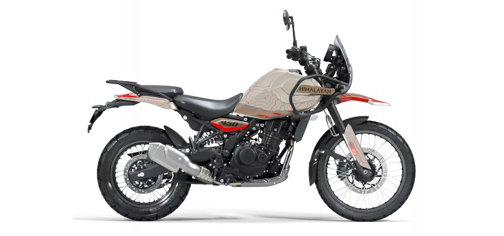ROYAL ENFIELD HIMALAYAN 450 GRAPHIC SET / DECAL KIT