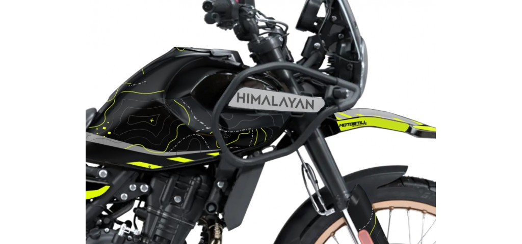 ROYAL ENFIELD HIMALAYAN 450 GRAPHIC SET / DECAL KIT