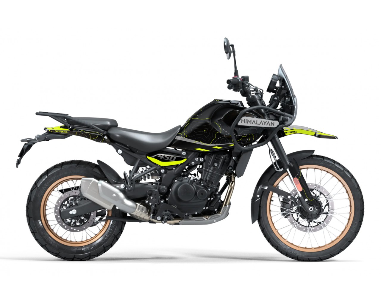 ROYAL ENFIELD HIMALAYAN 450 GRAPHIC SET / DECAL KIT