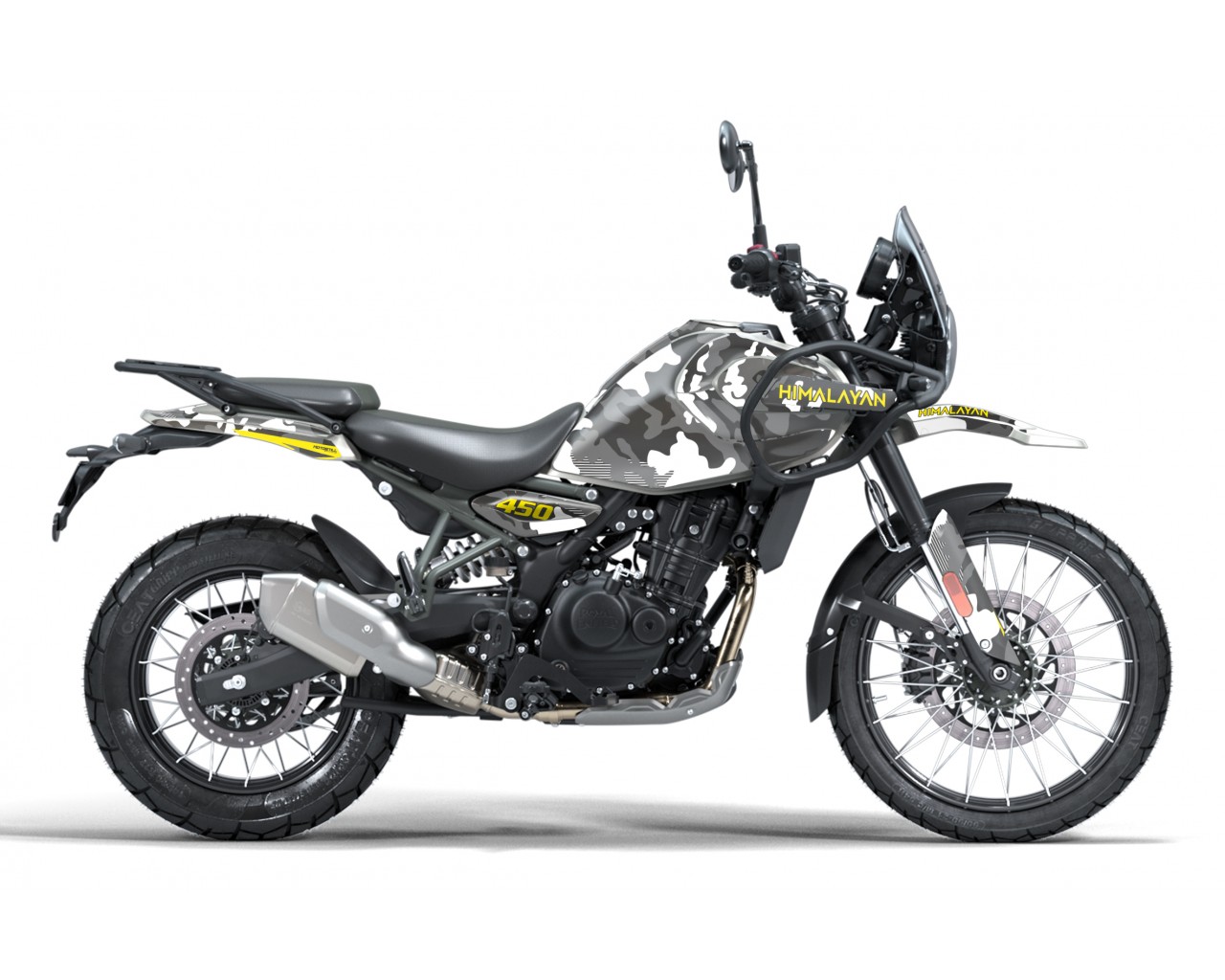 ROYAL ENFIELD HIMALAYAN 450 GRAPHIC SET / DECAL KIT