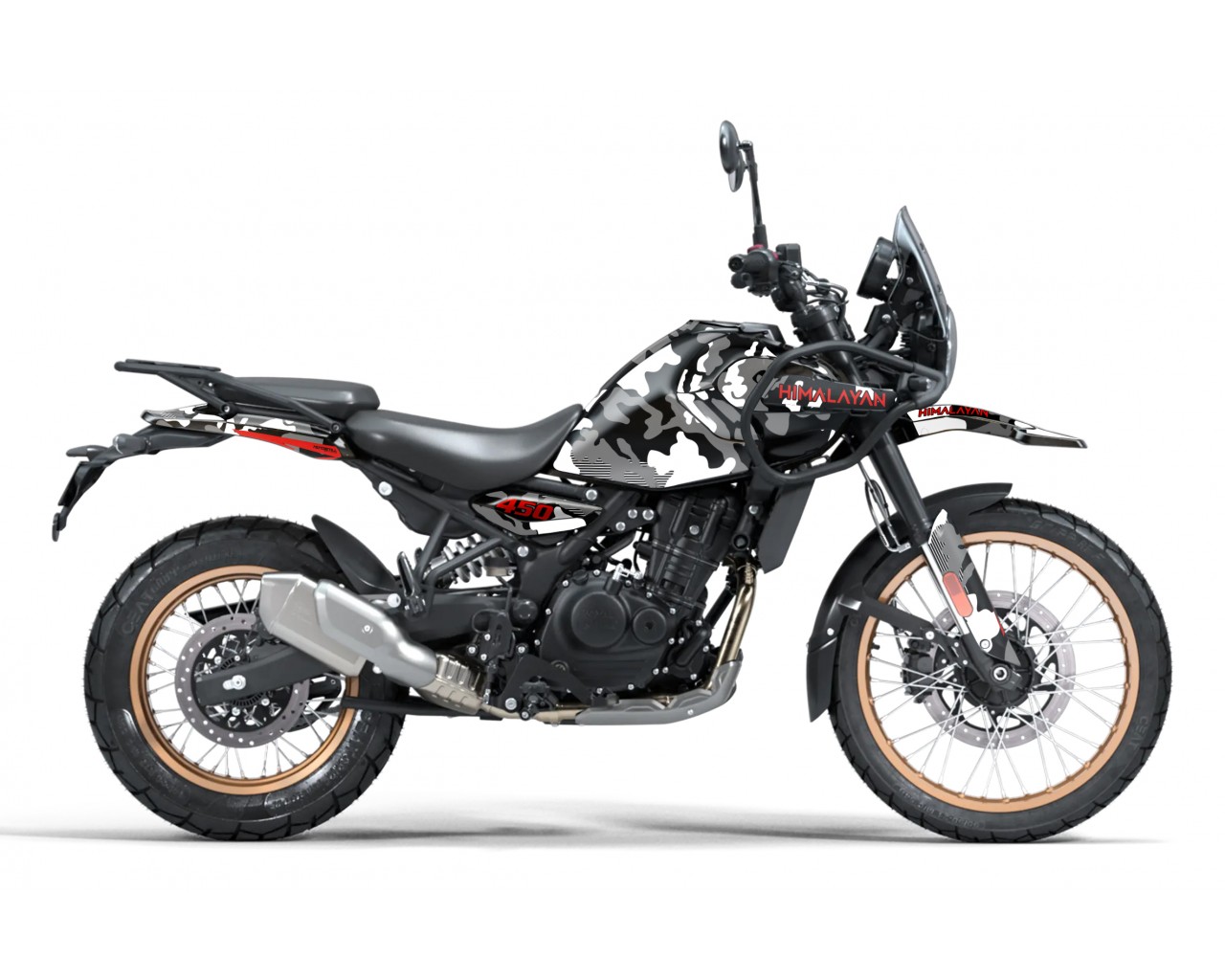 ROYAL ENFIELD HIMALAYAN 450 GRAPHIC SET / DECAL KIT