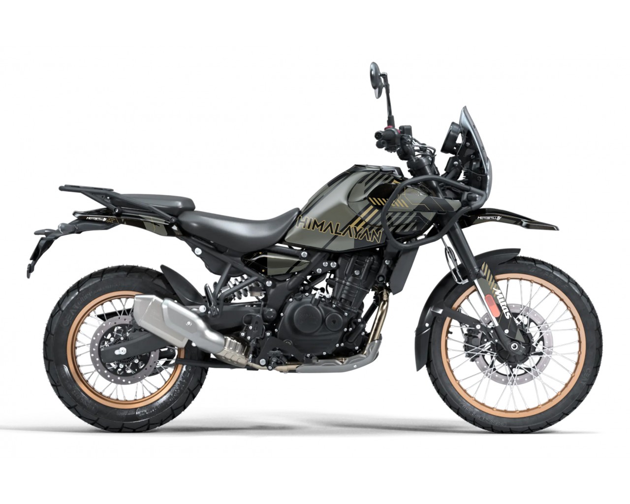 ROYAL ENFIELD HIMALAYAN 450 GRAPHIC SET / DECAL KIT