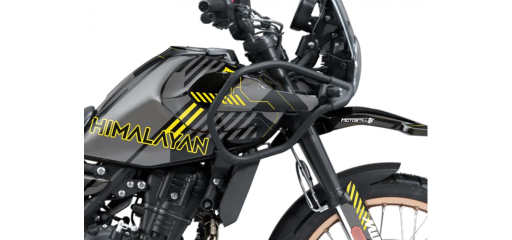 ROYAL ENFIELD HIMALAYAN 450 GRAPHIC SET / DECAL KIT