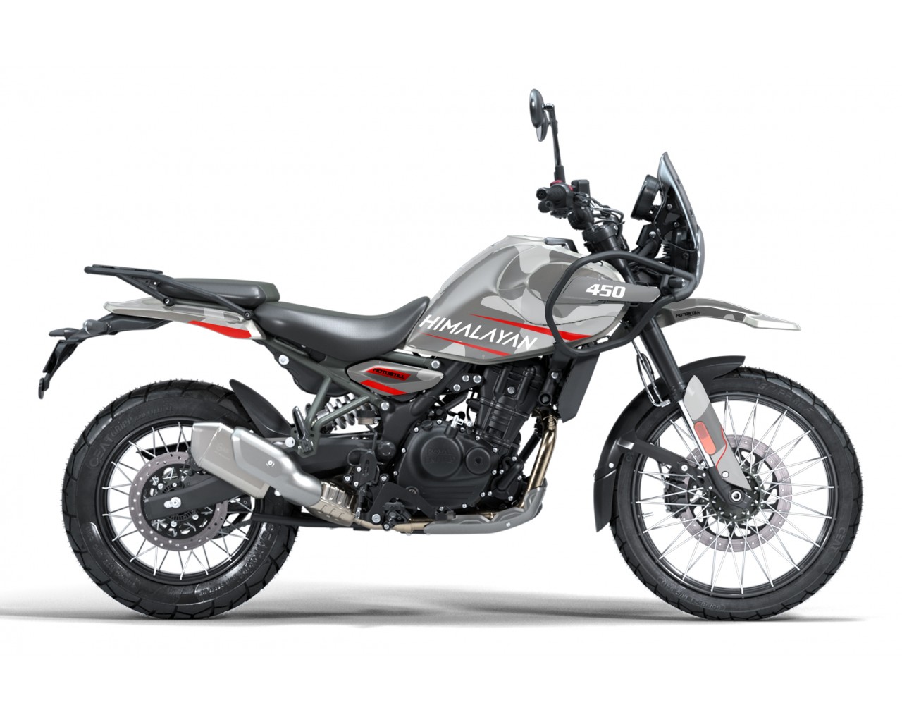 ROYAL ENFIELD HIMALAYAN 450 GRAPHIC SET / DECAL KIT