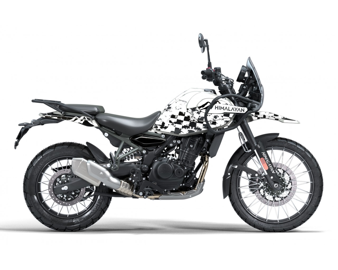 ROYAL ENFIELD HIMALAYAN 450 GRAPHIC SET / DECAL KIT