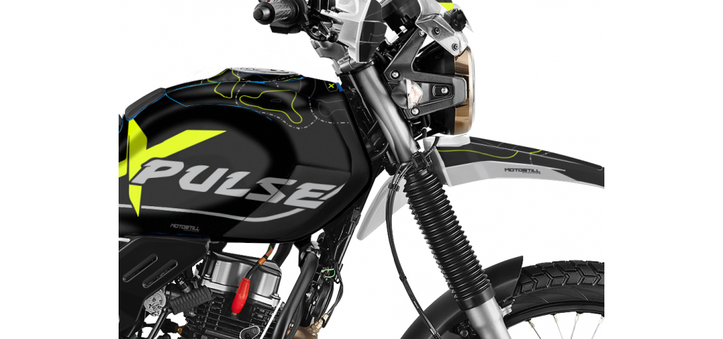 HERO XPULSE 200 GRAPHIC SET - DECAL KIT