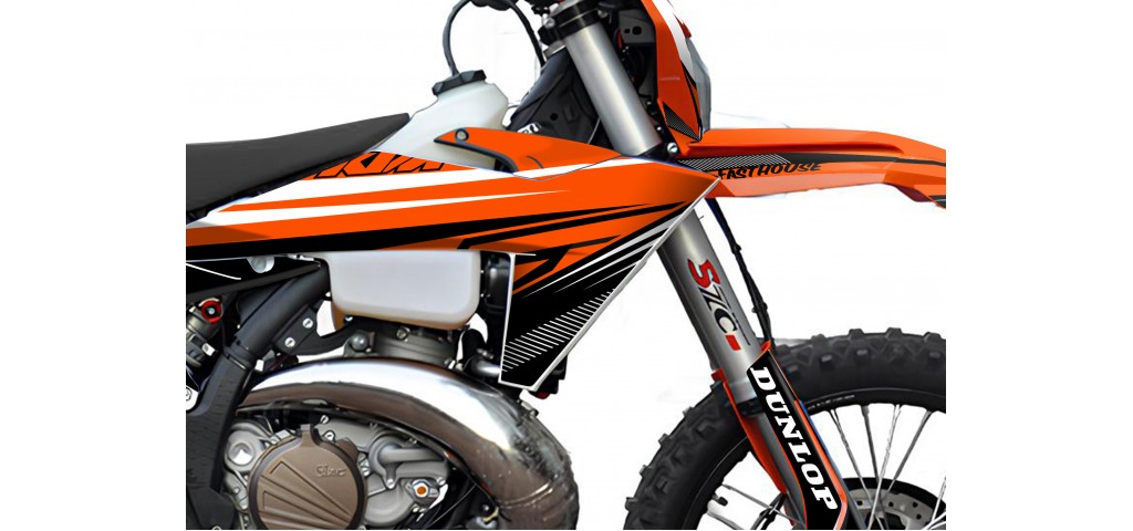 YUKİ DIRTY PAWS 2024 GRAPHIC SET / DECAL KIT              