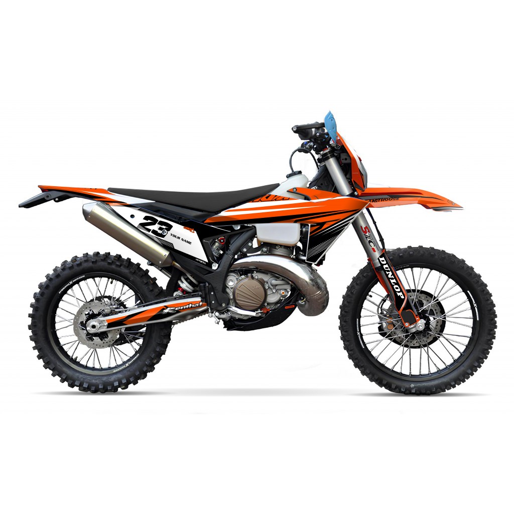 YUKİ DIRTY PAWS 2024 GRAPHIC SET / DECAL KIT              