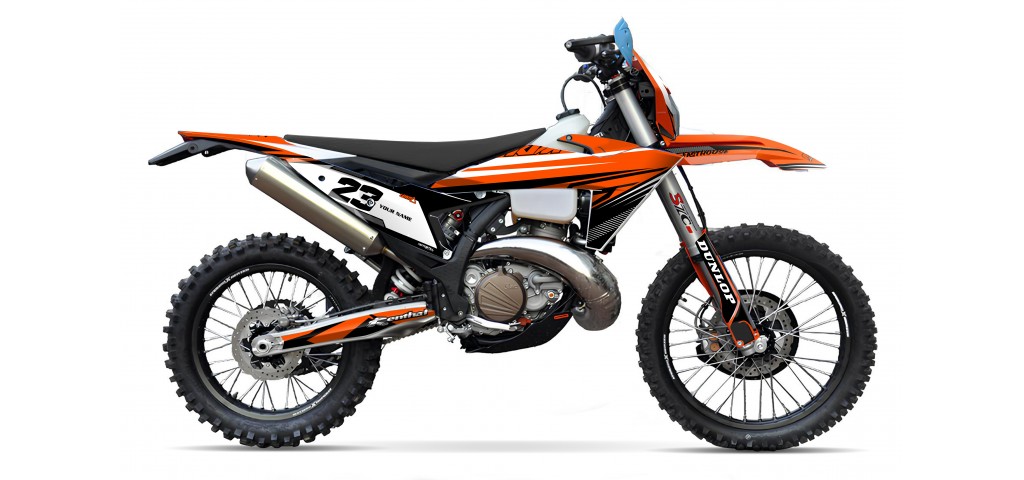 YUKİ DIRTY PAWS 2024 GRAPHIC SET / DECAL KIT              