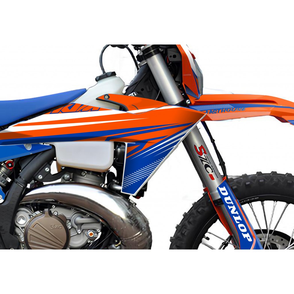 YUKİ DIRTY PAWS 2024 GRAPHIC SET / DECAL KIT              