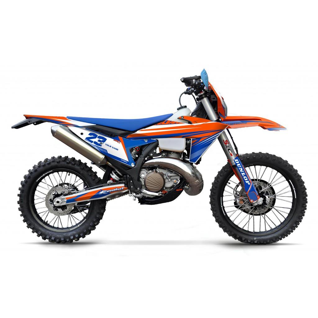 YUKİ DIRTY PAWS 2024 GRAPHIC SET / DECAL KIT              