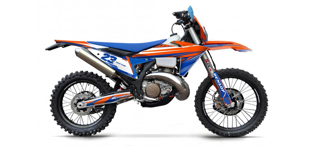 YUKİ DIRTY PAWS 2024 GRAPHIC SET / DECAL KIT              