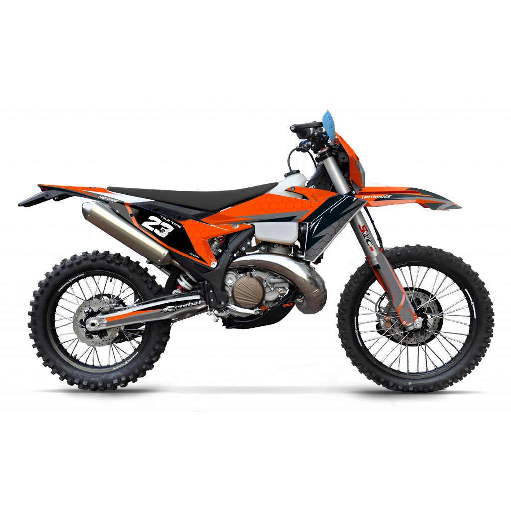 YUKİ DIRTY PAWS 2024 GRAPHIC SET / DECAL KIT              