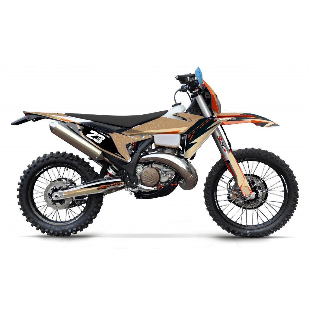 YUKİ DIRTY PAWS 2024 GRAPHIC SET / DECAL KIT              