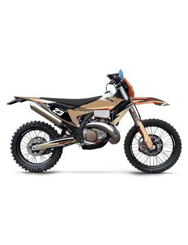 YUKİ DIRTY PAWS 2024 GRAPHIC SET / DECAL KIT              