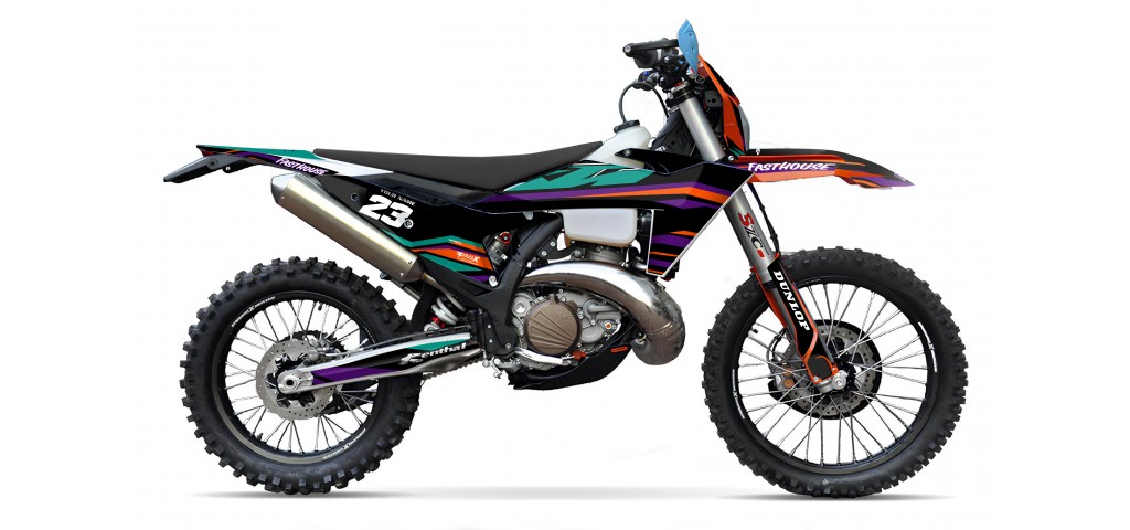 YUKİ DIRTY PAWS 2024 GRAPHIC SET / DECAL KIT              