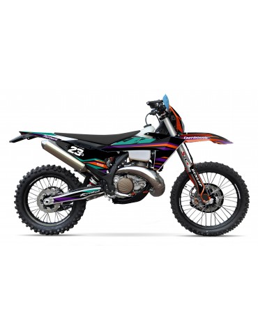 YUKİ DIRTY PAWS 2024 GRAPHIC SET / DECAL KIT              