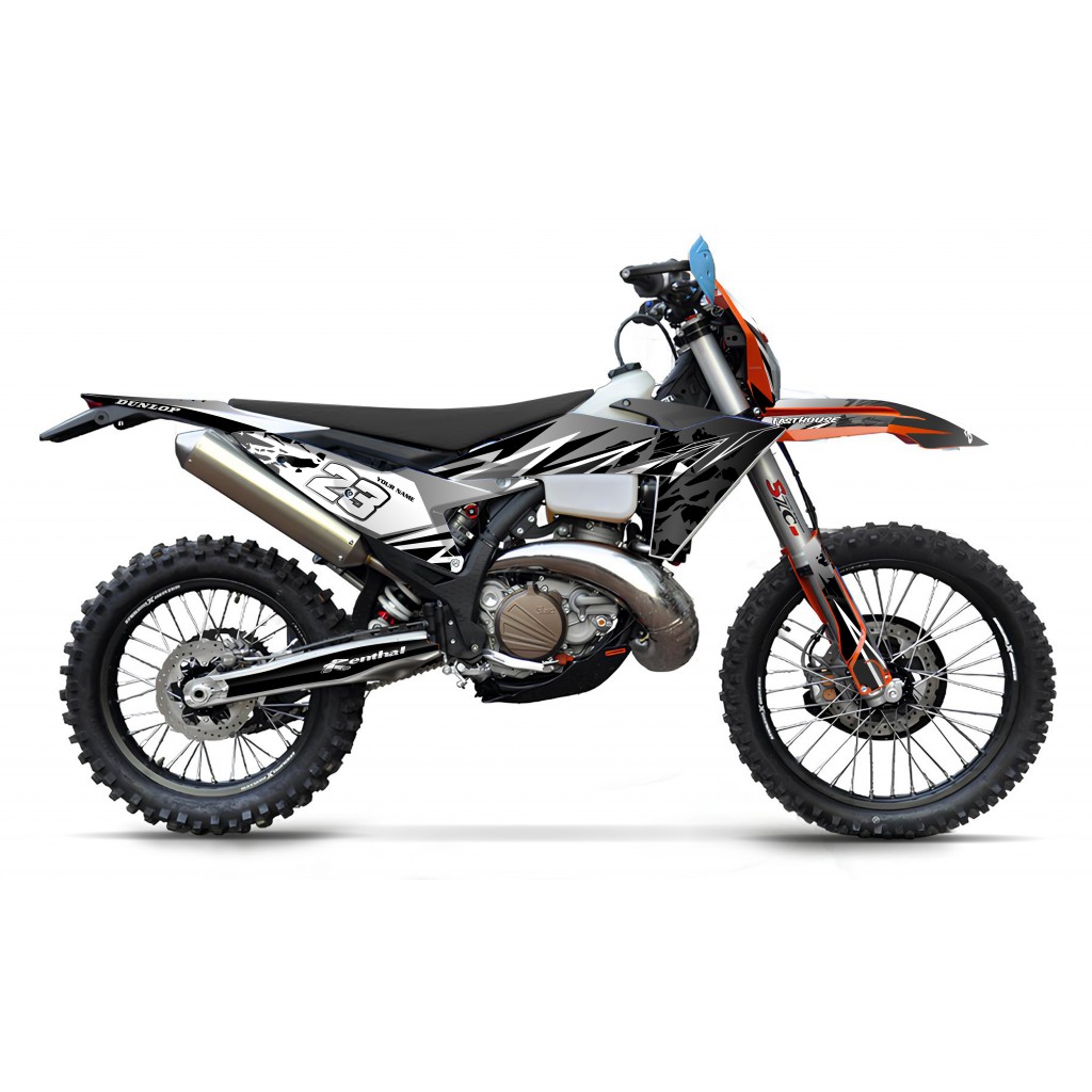 YUKİ DIRTY PAWS 2024 GRAPHIC SET / DECAL KIT              