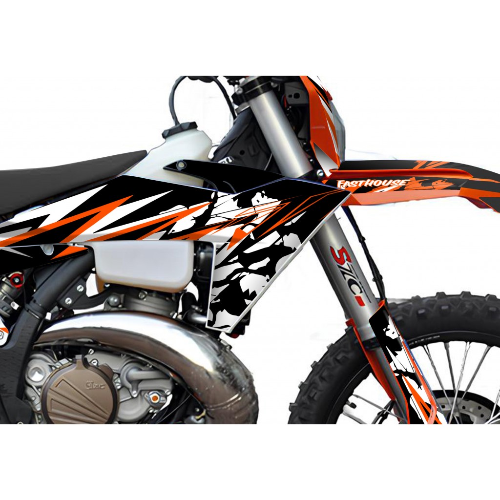 YUKİ DIRTY PAWS 2024 GRAPHIC SET / DECAL KIT              