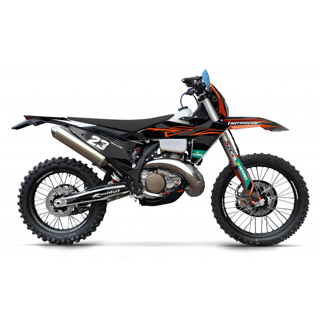 YUKİ DIRTY PAWS 2024 GRAPHIC SET / DECAL KIT              