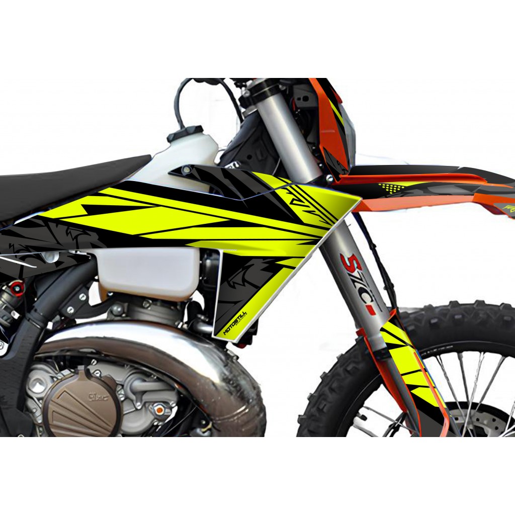 YUKİ DIRTY PAWS 2024 GRAPHIC SET / DECAL KIT              