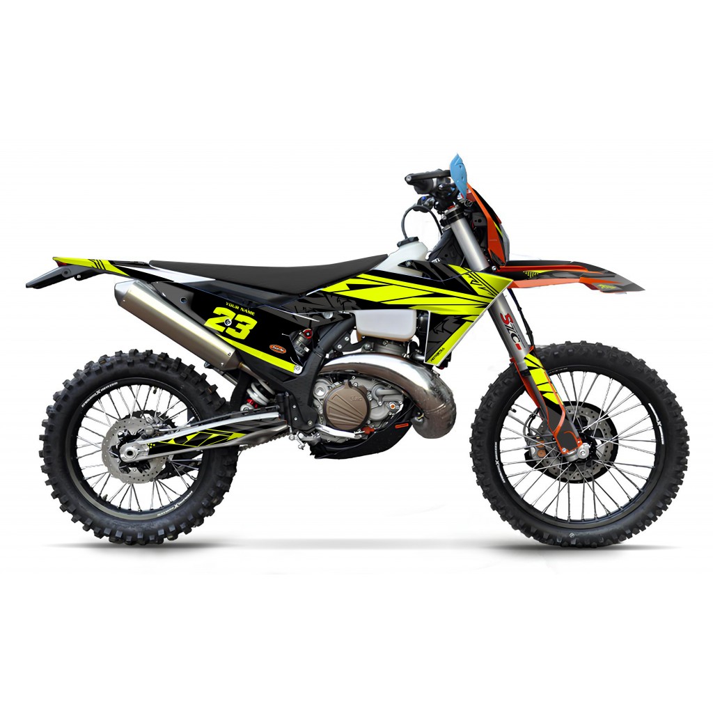 YUKİ DIRTY PAWS 2024 GRAPHIC SET / DECAL KIT              