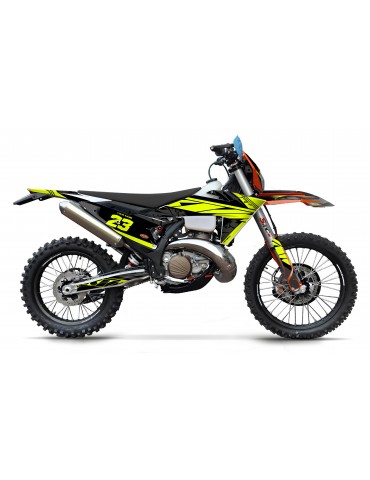 YUKİ DIRTY PAWS 2024 GRAPHIC SET / DECAL KIT              