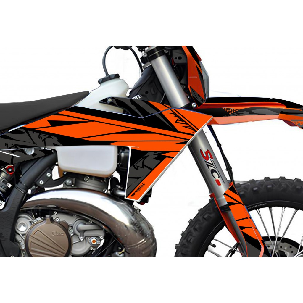 YUKİ DIRTY PAWS 2024 GRAPHIC SET / DECAL KIT              