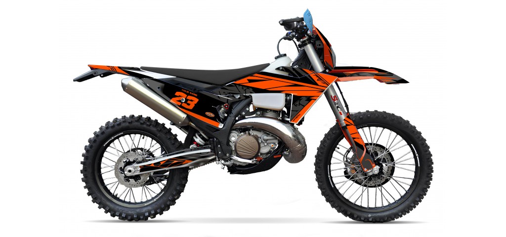 YUKİ DIRTY PAWS 2024 GRAPHIC SET / DECAL KIT              