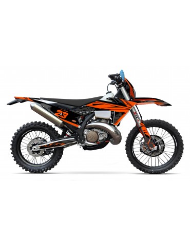 YUKİ DIRTY PAWS 2024 GRAPHIC SET / DECAL KIT              