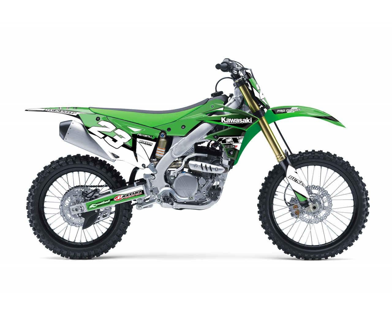 KAWASAKI KX 250F 2013 - 2016 GRAPHIC STICKER KIT
