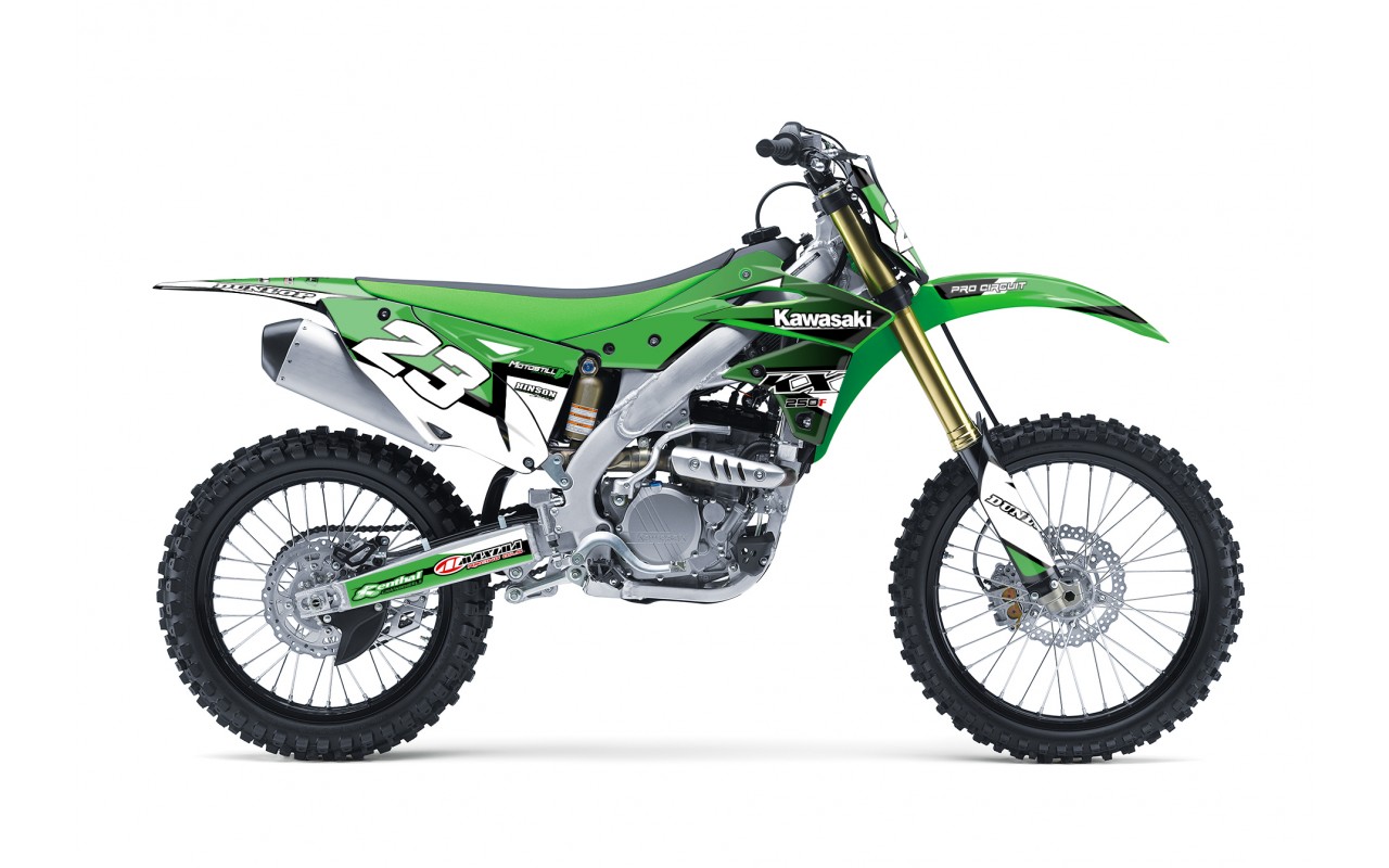 KAWASAKI KX 250F 2013 - 2016 GRAPHIC STICKER KIT