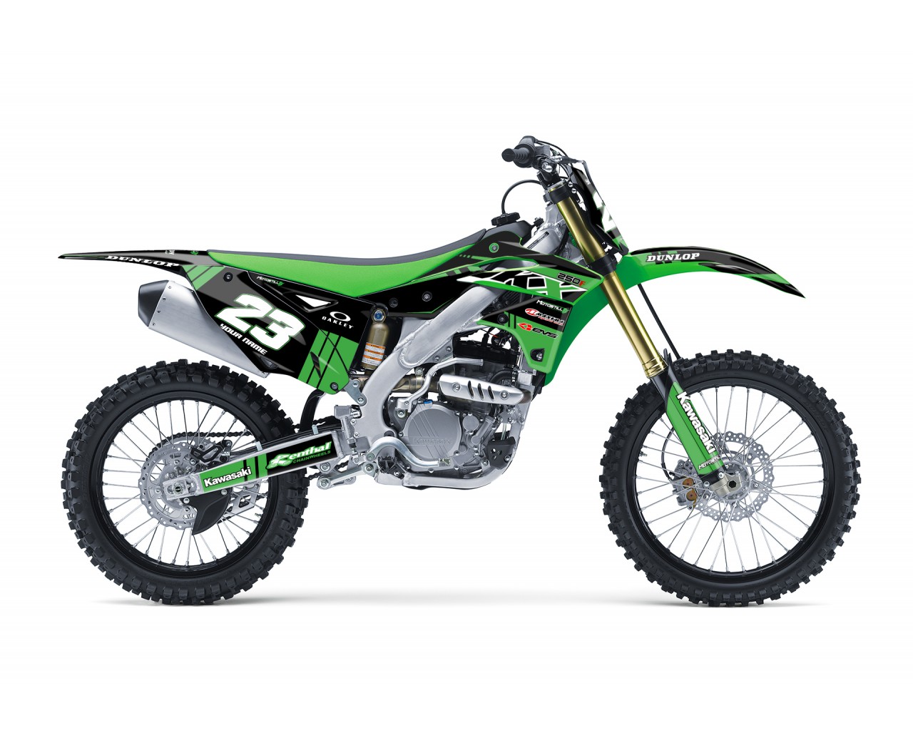 KAWASAKI KX 250F 2013 - 2016 GRAPHIC STICKER KIT