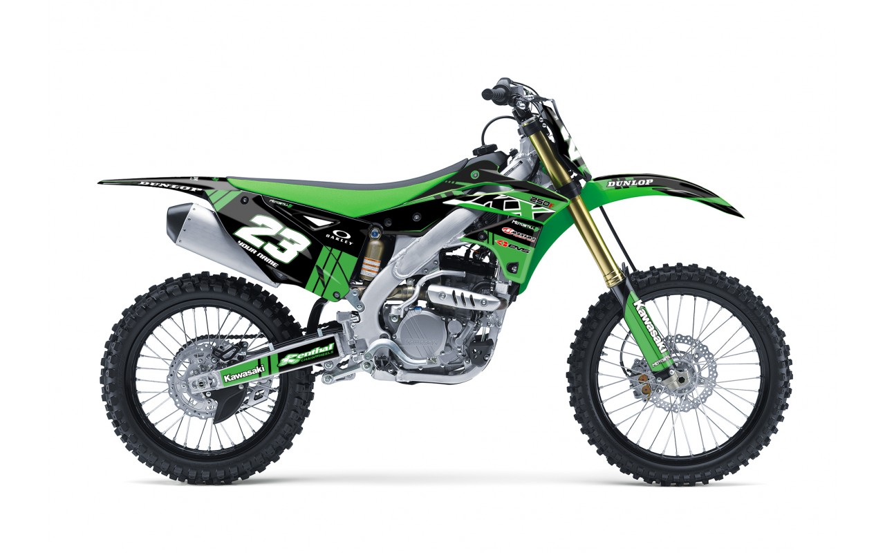 KAWASAKI KX 250F 2013 - 2016 GRAPHIC STICKER KIT