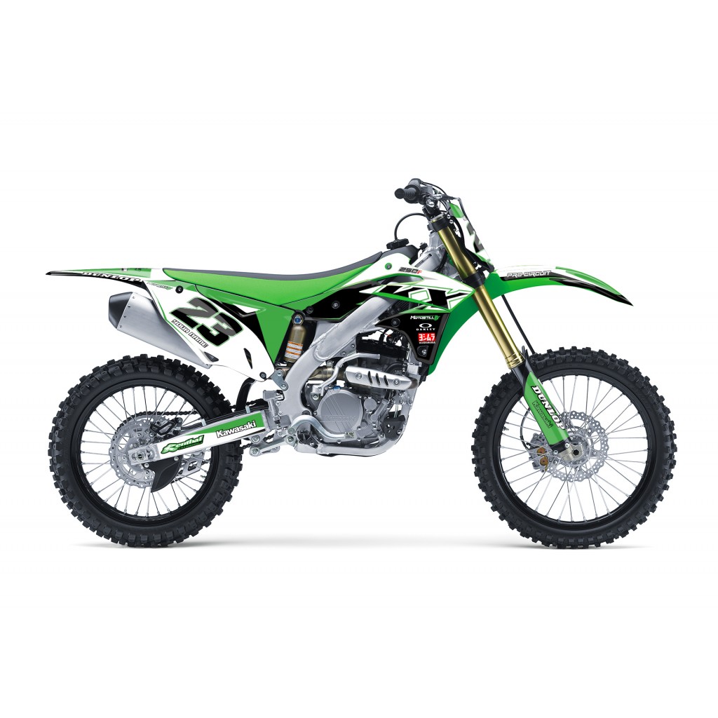 KAWASAKI KX 250F 2013 - 2016 GRAPHIC STICKER KIT