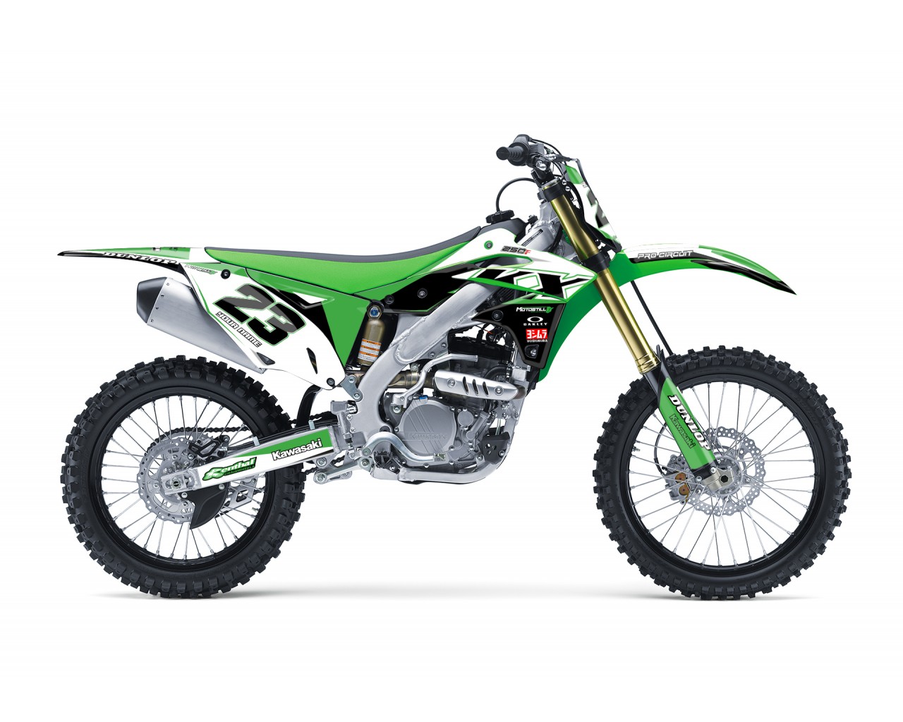 KAWASAKI KX 250F 2013 - 2016 GRAPHIC STICKER KIT
