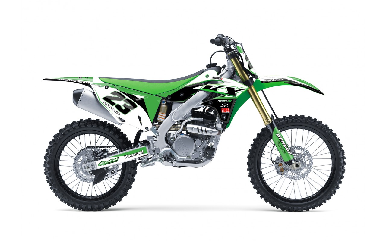 KAWASAKI KX 250F 2013 - 2016 GRAPHIC STICKER KIT