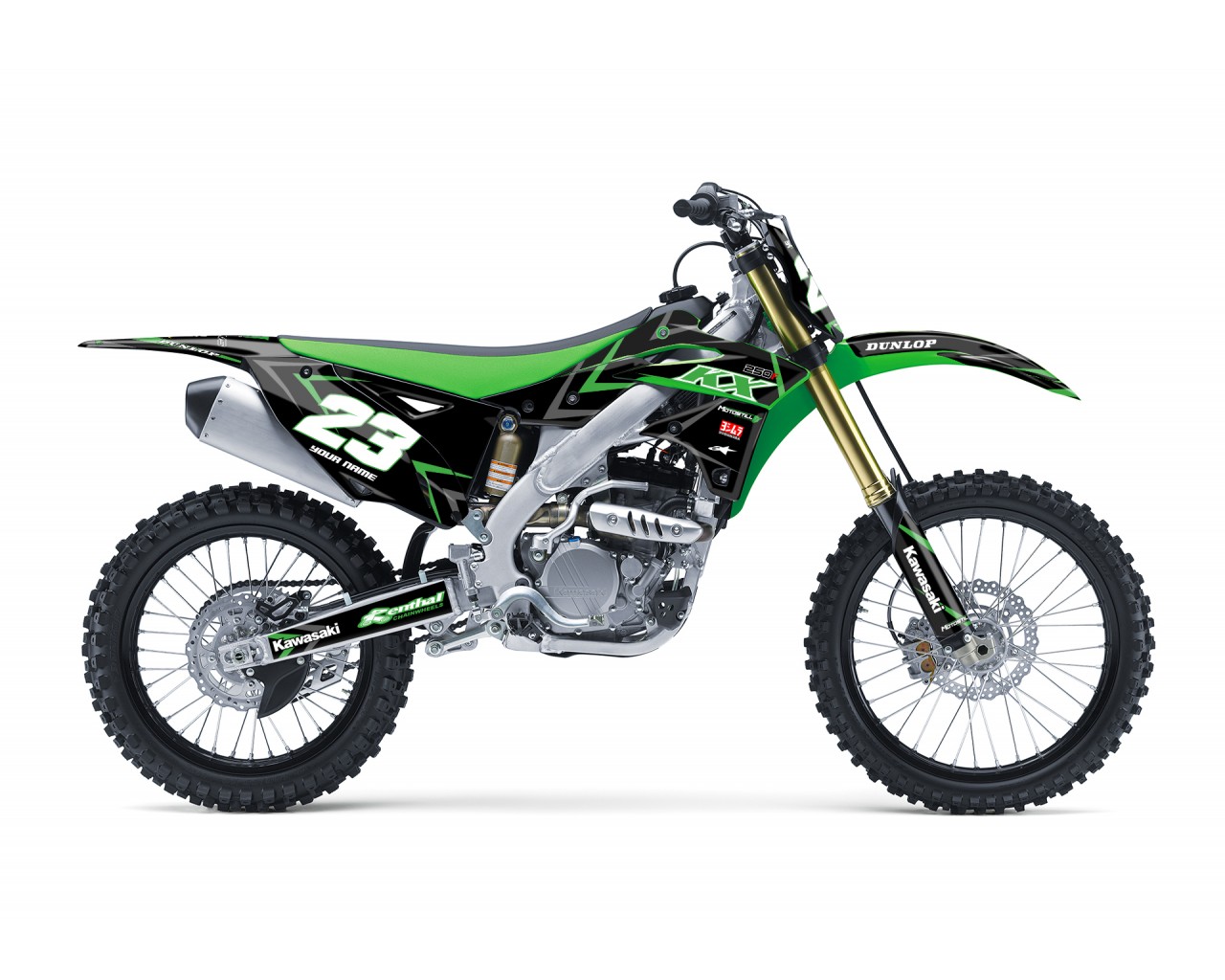 KAWASAKI KX 250F 2013 - 2016 GRAPHIC STICKER KIT