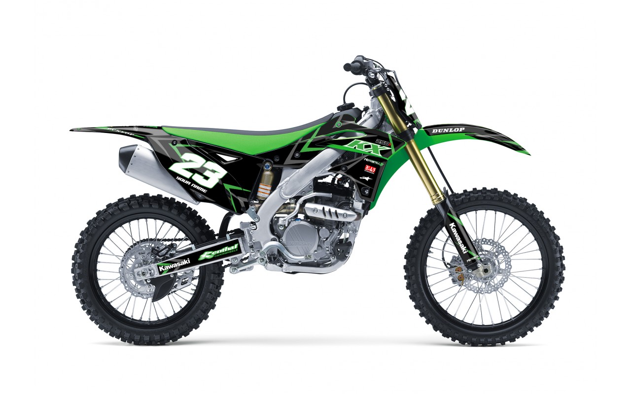 KAWASAKI KX 250F 2013 - 2016 GRAPHIC STICKER KIT