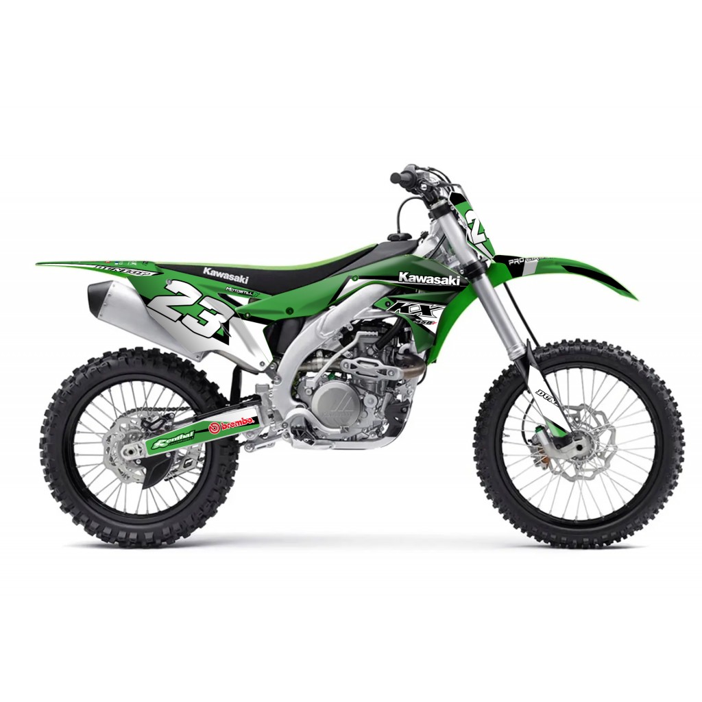 KAWASAKI KX 450F 2016 - 2018 GRAPHIC STICKER KIT