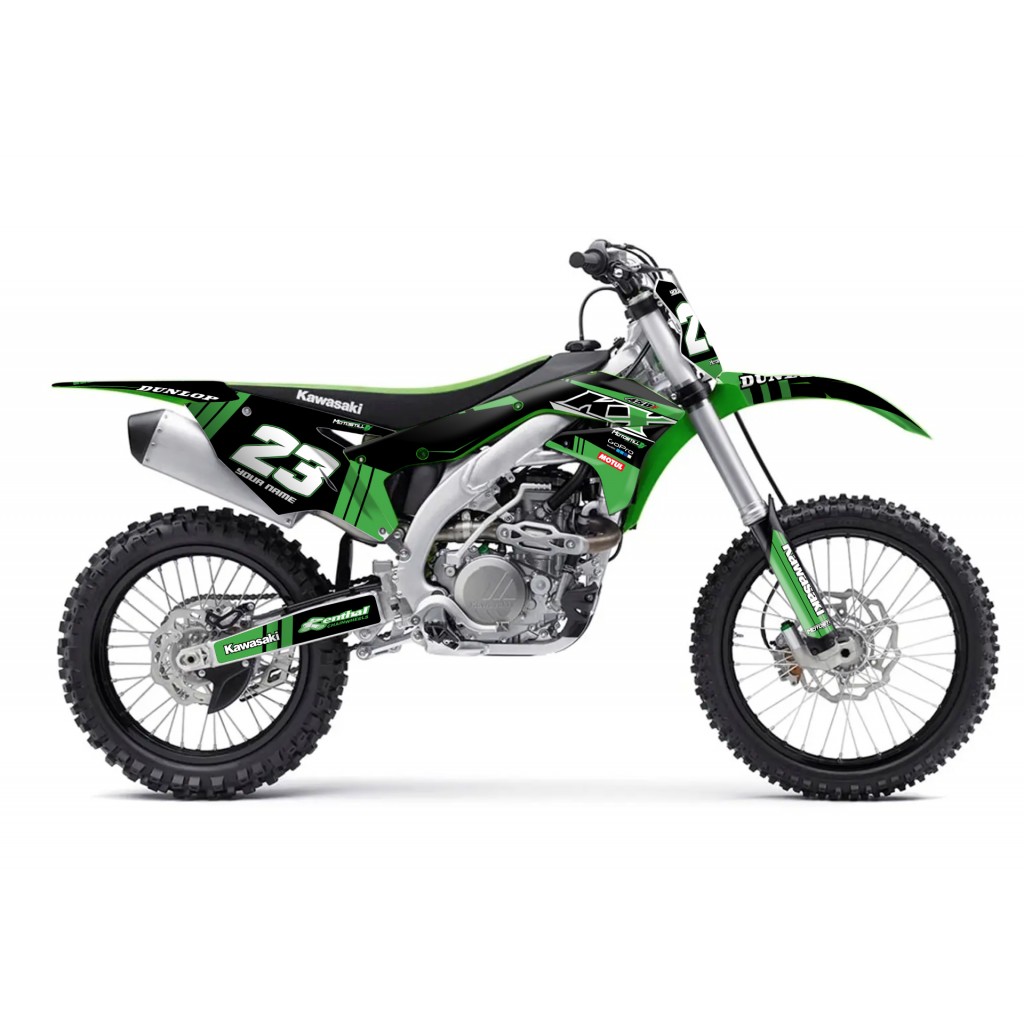 KAWASAKI KX 450F 2016 - 2018 GRAPHIC STICKER KIT