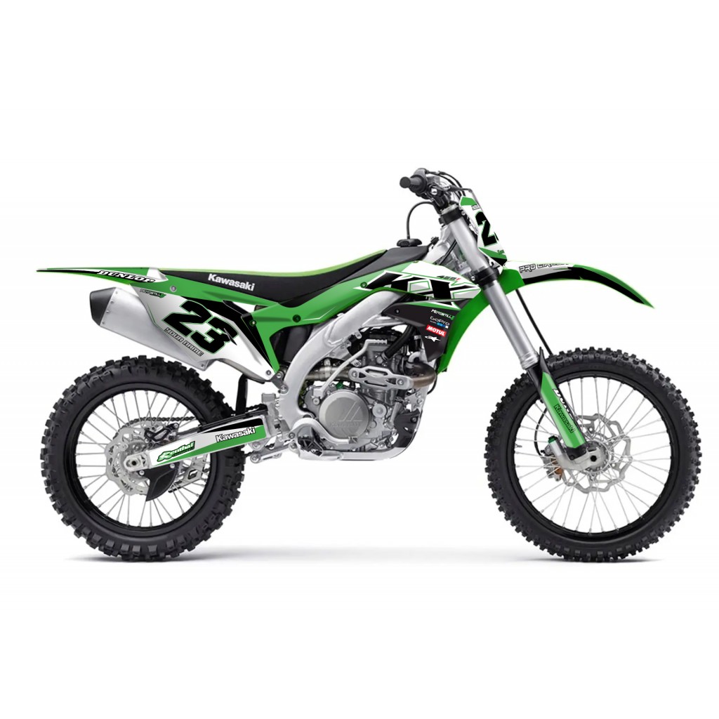 KAWASAKI KX 450F 2016 - 2018 GRAPHIC STICKER KIT