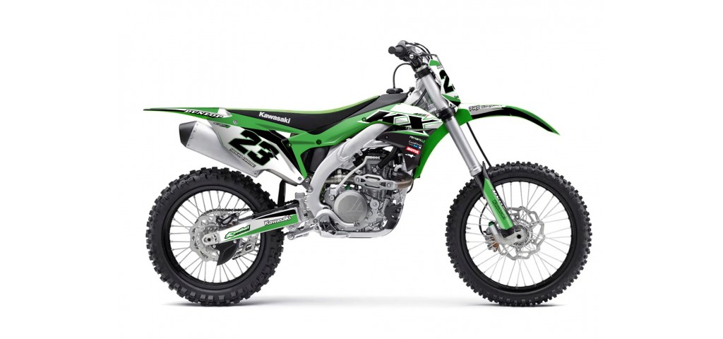 KAWASAKI KX 450F 2016 - 2018 GRAPHIC STICKER KIT