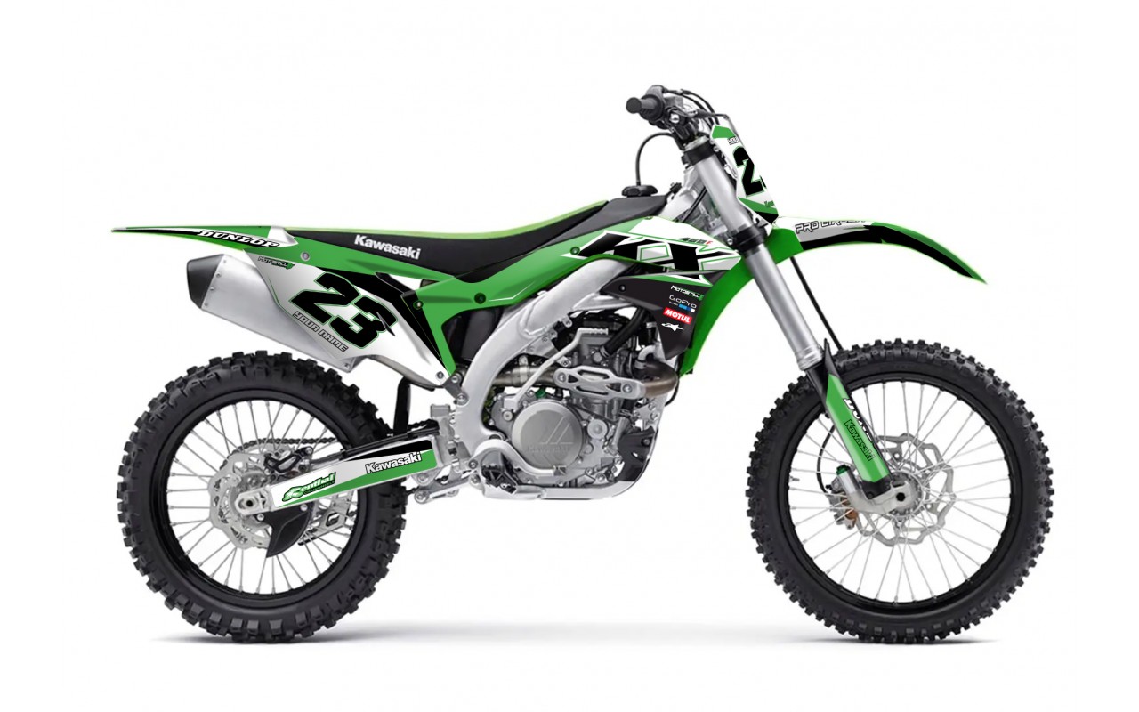 KAWASAKI KX 450F 2016 - 2018 GRAPHIC STICKER KIT