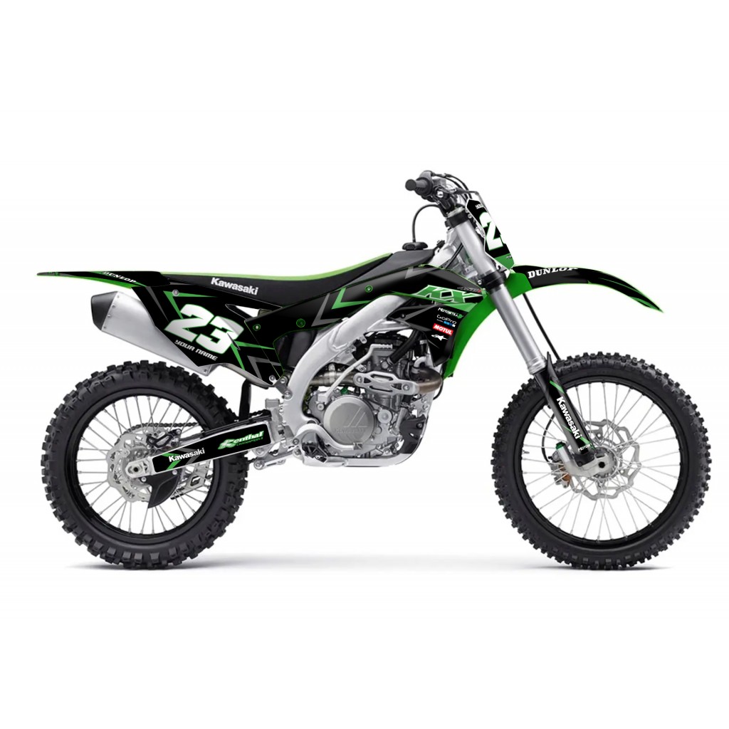 KAWASAKI KX 450F 2016 - 2018 GRAPHIC STICKER KIT