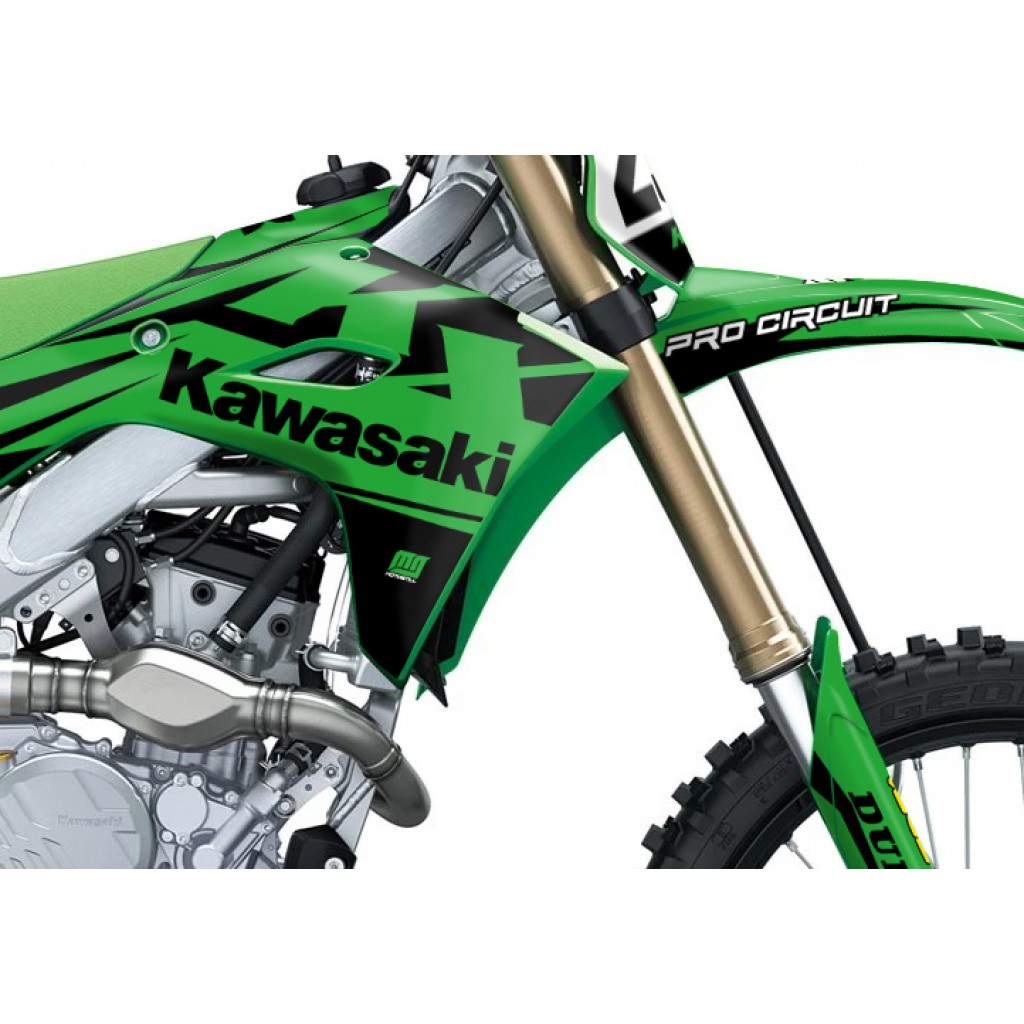 KAWASAKI KX 250 - 450 / 2025 GRAPHIC STICKER KIT