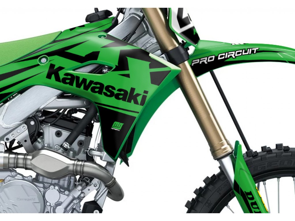 KAWASAKI KX 250 - 450 / 2025 GRAPHIC STICKER KIT