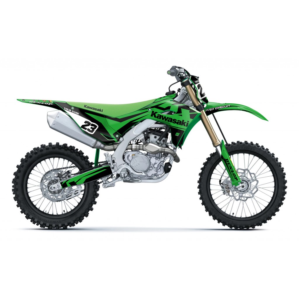 KAWASAKI KX 250 - 450 / 2025 GRAPHIC STICKER KIT