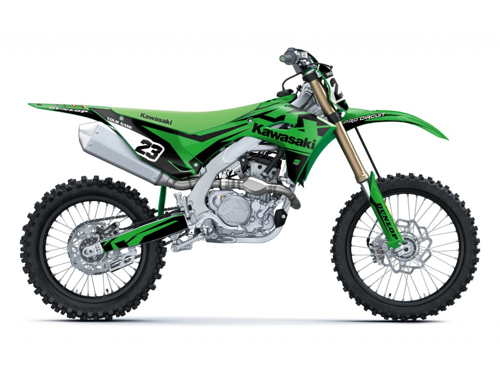 KAWASAKI KX 250 - 450 / 2025 GRAPHIC STICKER KIT