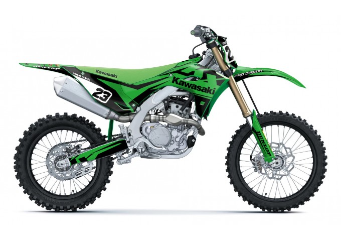 KAWASAKI KX 250 - 450 / 2025 GRAPHIC STICKER KIT